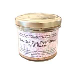 Rillettes Pur Porc Blanc de l’Ouest