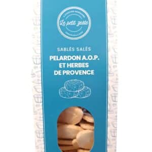 Sablés Pélardon et Herbes de Provence