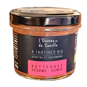 Tartinade betterave sésame cumin