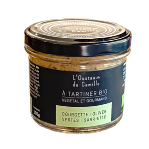 Tartinade courgette olives vertes sarriette